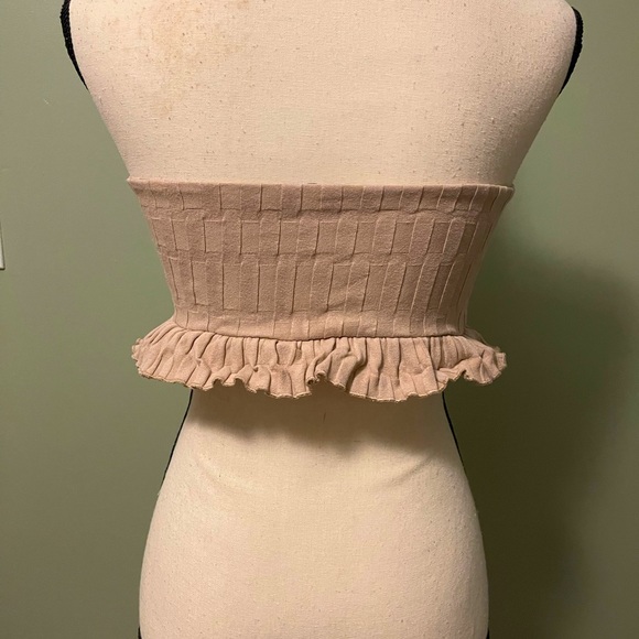 Zara Size Small Stretch Tube Top - Picture 2 of 3